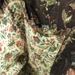 Indiennes de coton imprimé à motifs floraux Indiennes de coton imprimé à motifs floraux