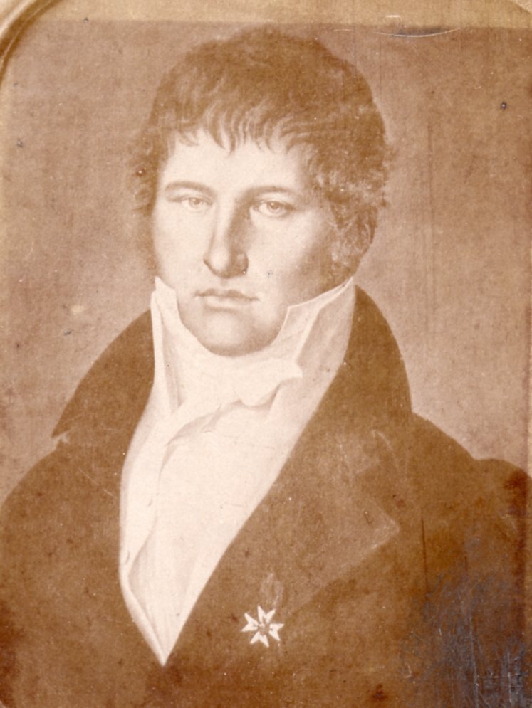 Portrait d'homme, vers 1810, Perpignan. Portrait d'homme, vers 1810, Perpignan.