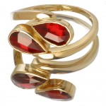 bague goutte moderne