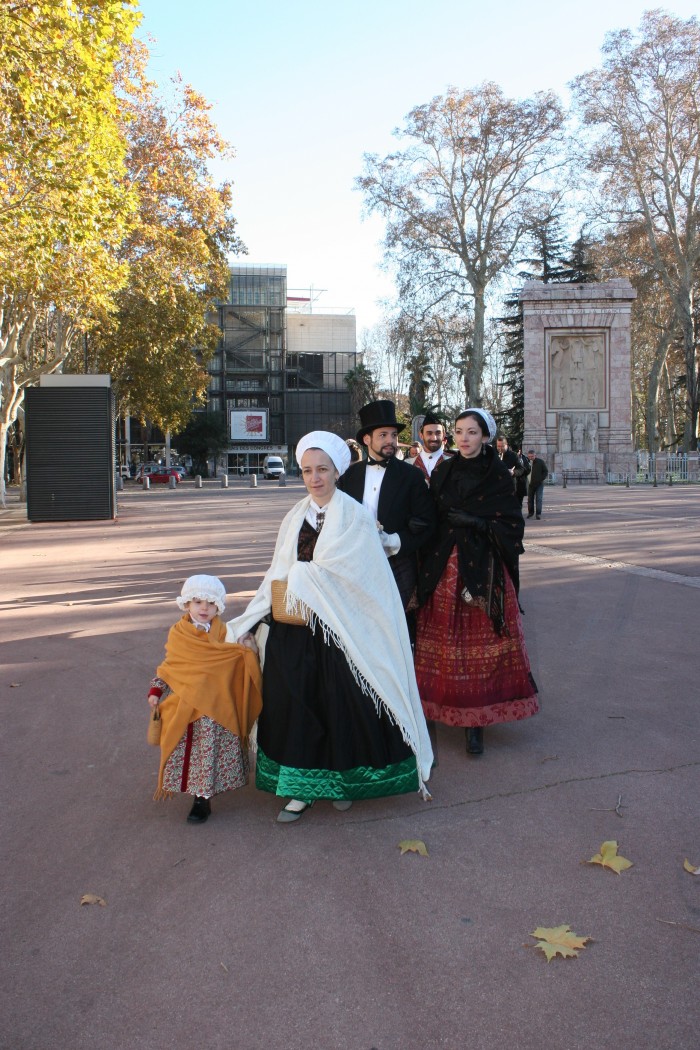 Costumes haut en couleurs, Perpignan, 2 décembre 2012.