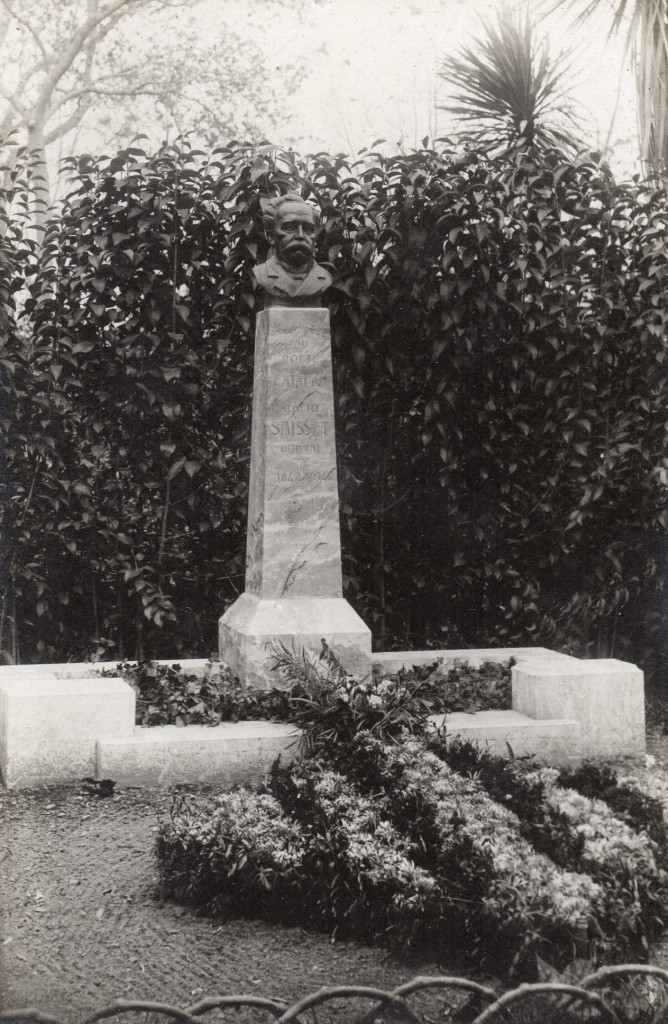 Bust d'Albert Saisset realitzat per Han Coll 