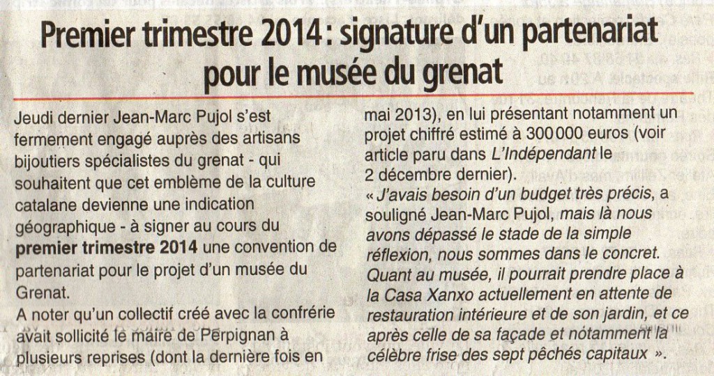L'indépendant, samedi 14 décembre 2013. L'indépendant, samedi 14 décembre 2013.