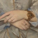 Léonie Bardou Amiel, détail du bracelet.