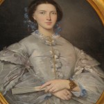 Portrait de Léonie Bardou, née Amiel, 1860.