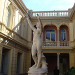 jardin suspendu de l'Hotel Pams à Perpignan