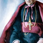 Portrait de Mgr Bernard évêque de Perpignan, Balbino Giner.