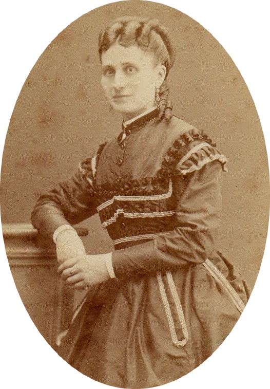 Mme Perrin, photo Scanagatti, Perpignan, vers 1875