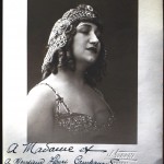 Portrait de comédienne, 1925, archives Campanaud, Perpignan.