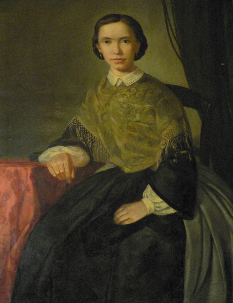 Portrait de Marie Pujol, Perpignan, vers 1865.