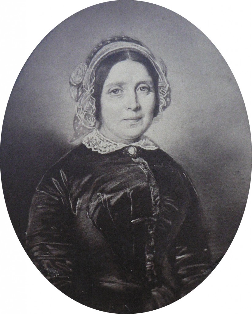 Portrait de Mme De Saget Dubernard, photo Trantoul, Toulouse.