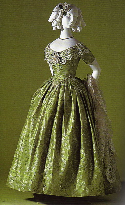 robe de bal 1845-1855