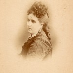 Clara Salamo, autour de 1875, photo Provost, Perpignan