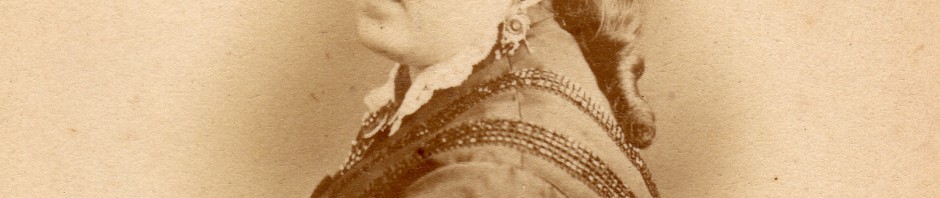 Clara Salamo, autour de 1875, photo Provost, Perpignan