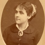 Portrait de femme, Roussillon, autour de 1880/1885.
