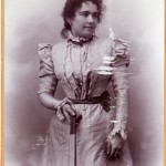 Portrait de femme, Amélie les Bains, vers 1895.