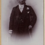 Portrait d'homme, Roussillon, vers 1895.