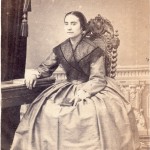 Portrait de femme, photo Cabibel, Perpignan, vers 1865.