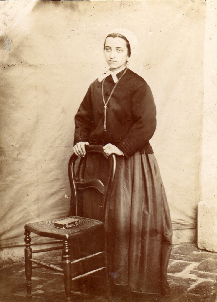 portrait d'Anne velzy, Perpignan, autour de 1880.