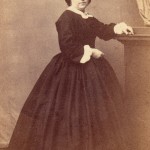 Portrait de Lucie salamo en 1863, photo Germain, Perpignan