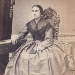 Portrait de femme, photo Cabibel, Perpignan, vers 1860