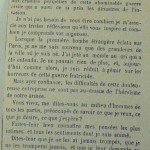 Lettre du Comte de Chambord dans le journal "Le Roussillon" le 17 mai 1871.