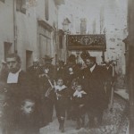 Prades procession du Corpus, vers 1900.