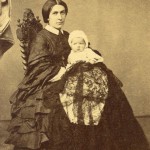 Portrait de femme avec bébé, Perpignan, vers 1860