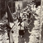 Roussillon Estagel procession à la Vierge de pâques vers 1950