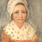 Portrait de femme en coiffe catalane, miniature, vers 1800