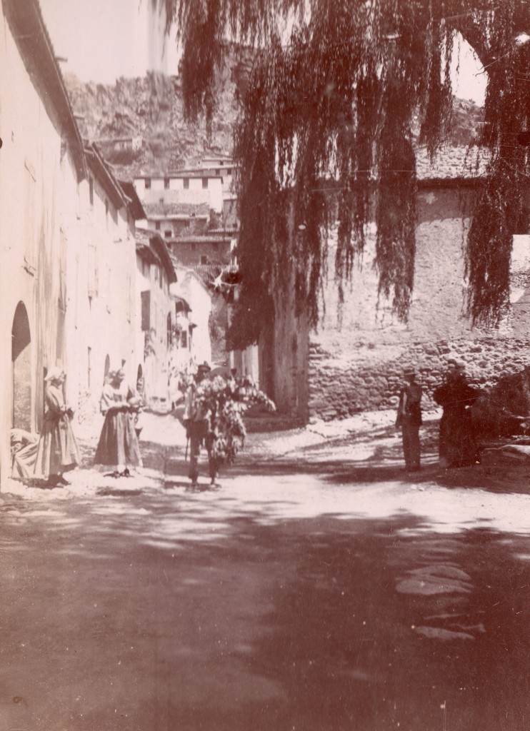 Village catalan de Rodès en 1896