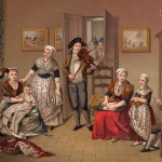 famille du peintre P.Maurin, Perpignan, vers 1791.