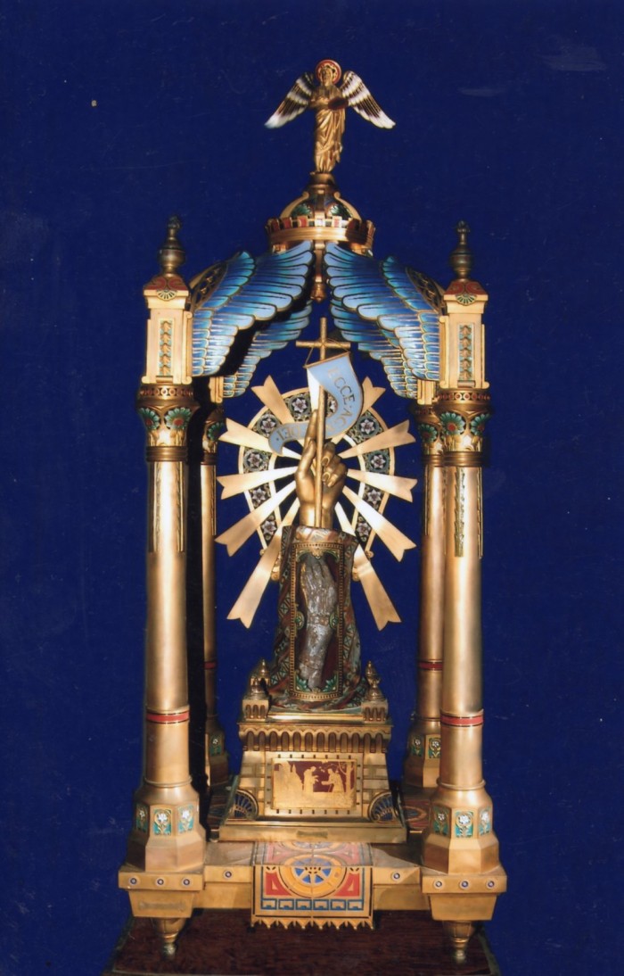 Reliquaire d'Armand-Calliat, 1898, trésor de la cathédrale de Perpignan