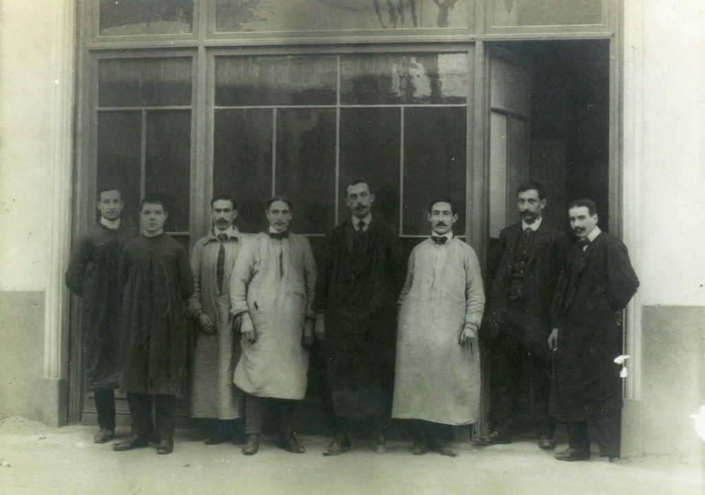Atelier de la bijouterie perpignanaise Charpentier, début XXe s.