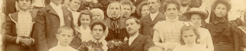 Photographie de mariage, vers 1900, Pyrénées-Orientales