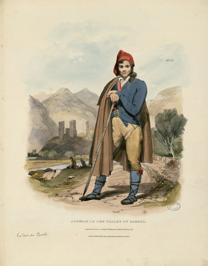 Harding, Catalan de la vallée de Carol, 1830.