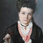 Portrait de Roussillonnaise, vers 1870, Perpignan.