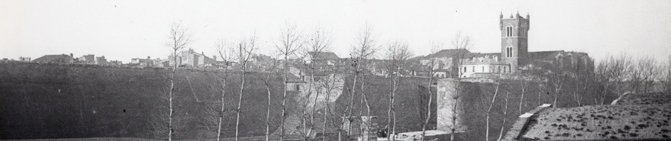 La remarquable porte de Canet ouvrant sur le quartier saint Jacques de Perpignan