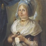 JACQUES GAMELIN, Portrait de femme, Musée de Narbonne.