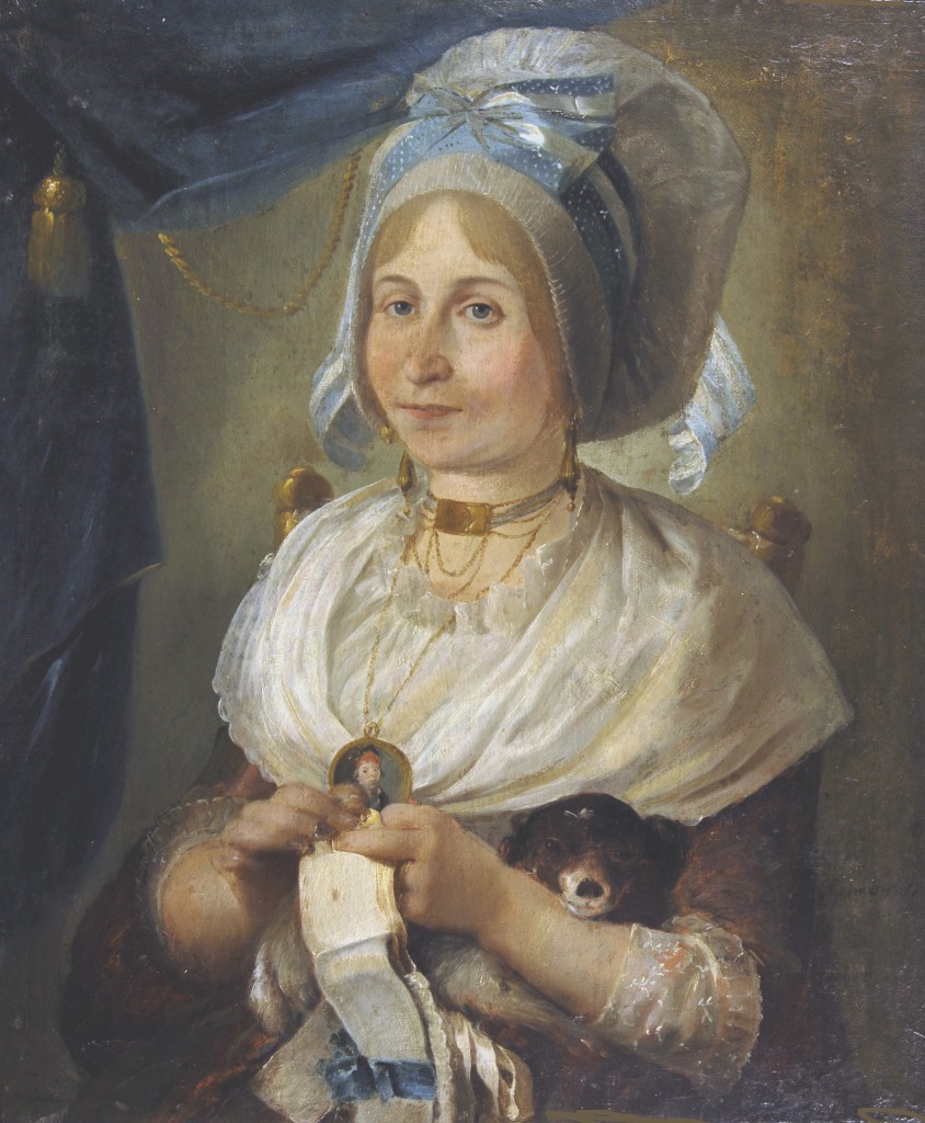 JACQUES GAMELIN, Portrait de femme, Musée de Narbonne.