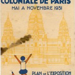 Représentation du pavillon de l'Inde, Exposition coloniale1931