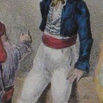 Roussillonnais en habit de ville, vers 1830.