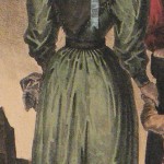 Costume de demoiselle, Perpignan, vers 1830.