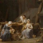 Evocation de la famille Debouches au Soler d'après un tableau de Lepicié