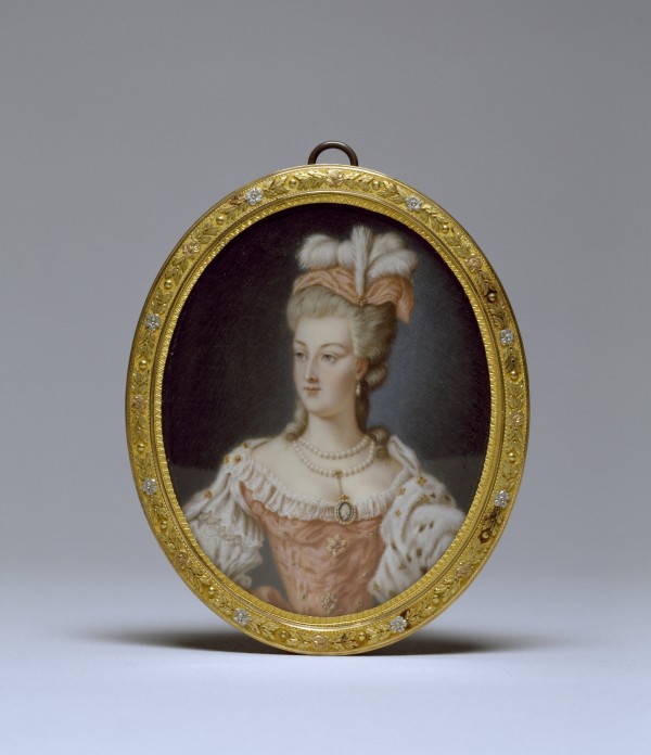 Portrait de Marie-Antoinette, reine de France, 1778. 