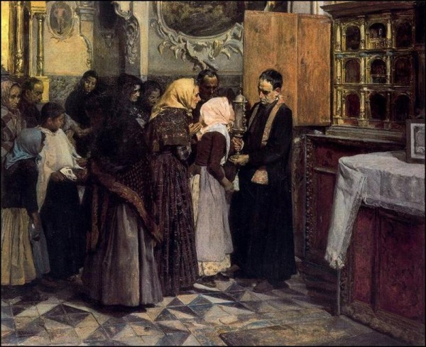 Sorolla, El Beso a la Reliquia, Bilbao. Sorolla, El Beso a la Reliquia, Bilbao.