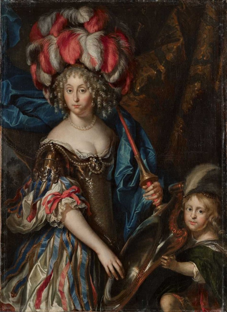 Mignard, portrait de la grande demoiselle en amazone