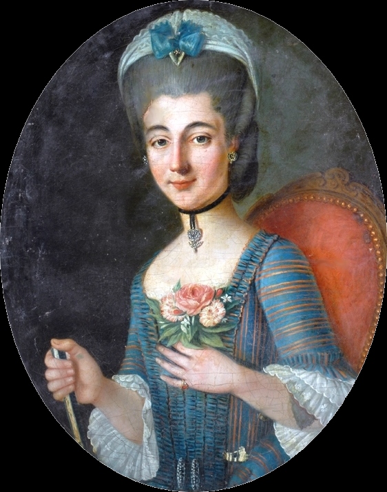 Portrait de jeune femme, vers 1760, Bowes museum.