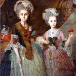 Portrait de deux jeunes femmes, France , seconde moitié du XVIIIe s.© 2006 The Bowes Museum