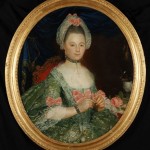 Nicolas Joseph Delin (Doornik 1741, Anvers 1803), portrait de femme , 1776.