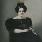 Portrait de Josefa Corte Gargollo par J.Manuel Fernandez, vers 1830.